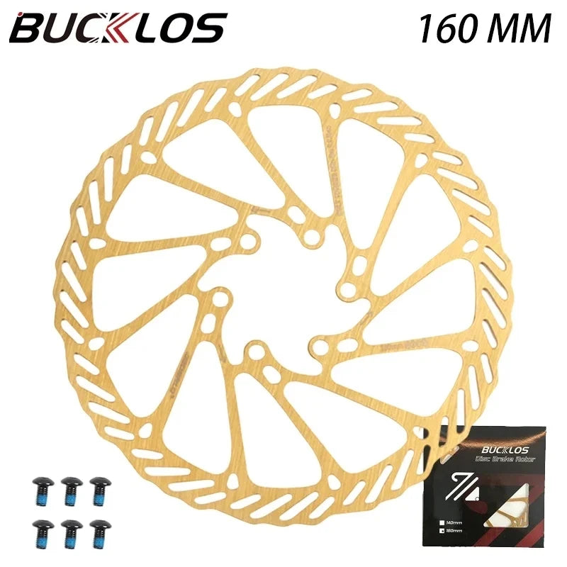 Ultraleichte Fahrrad Scheibenbremse MTB - Stahl Rotor 160 180 203mm inkl. Schrauben