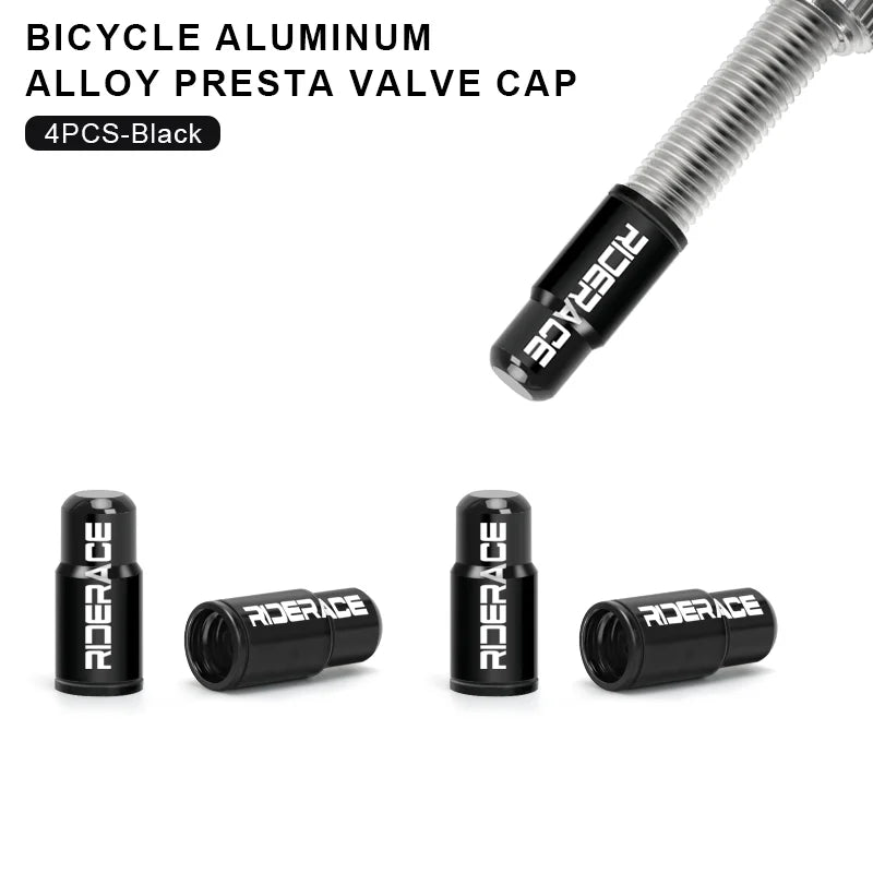 Robuste Aluminium Ventilkappe für Presta Ventile – CNC gefräst, staubdicht, MTB/Rennrad