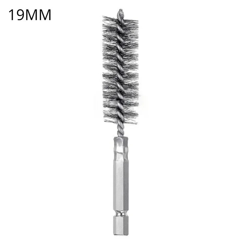 Effektive 8–19 mm Drahtrohr-Reinigungsbürste aus Edelstahl - Kupfer für Maschinenpflege