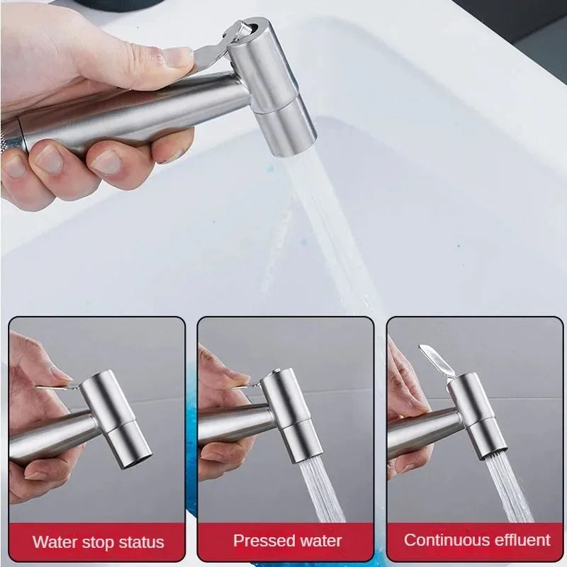 Damen Waschdusche Regendusche Set Wandmontage Bidet Wasserhahn