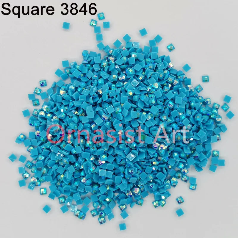 Quadratische Diamantsteine für kreative Diamantmalerei