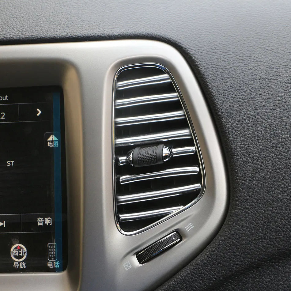 1m Dekorative U Form Streifen Klimaanlage Outlet Schutz Auto Zierleiste