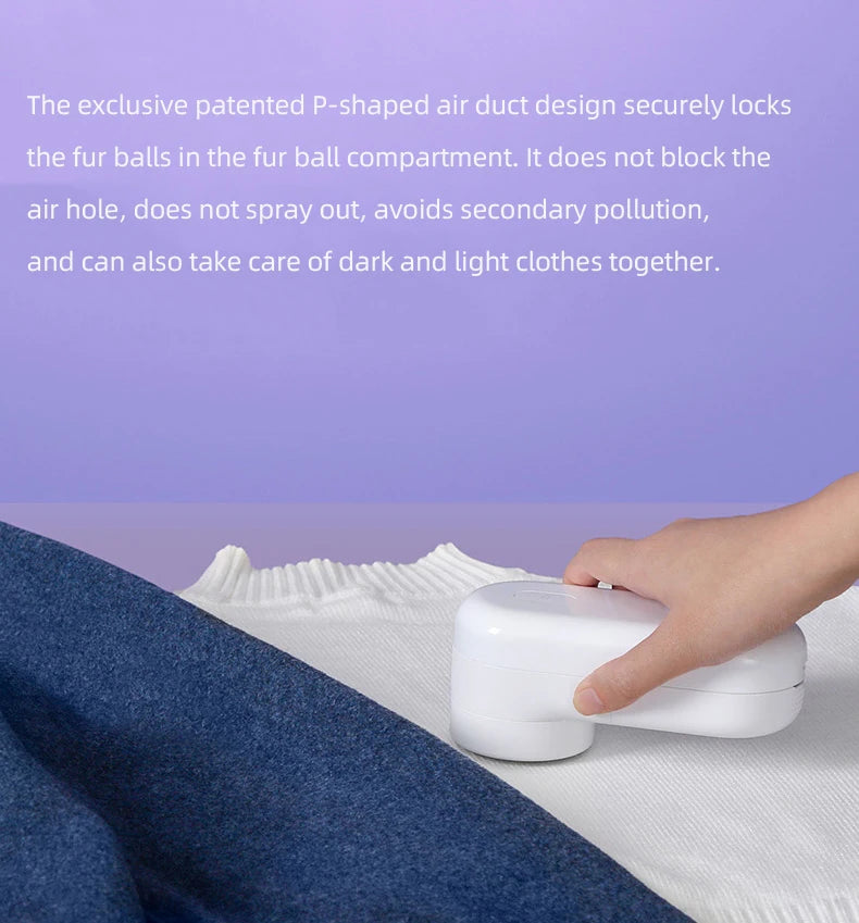 Tragbarer elektrischer Flusenentferner mit USB Akku Ladung für Kleidung