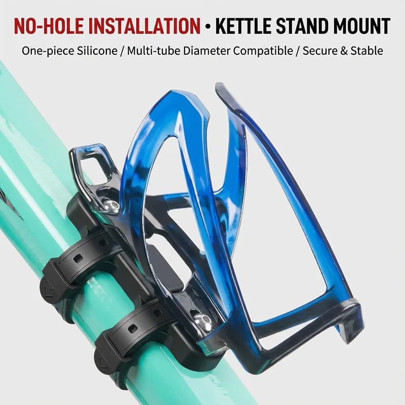 Bohrfreier Silikon-Fahrrad-Flaschenhalter, ultraleicht, bunt-Yabubest - Home & More