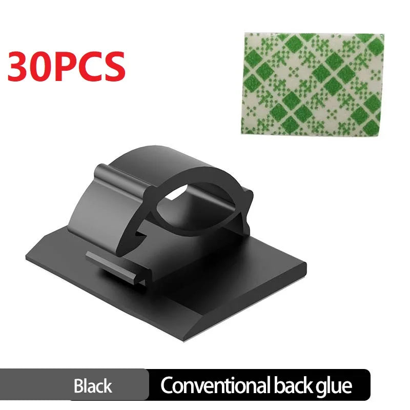 Kabel Organizer Clips 30 Stück Kabelhalter Kabelmanagement Set