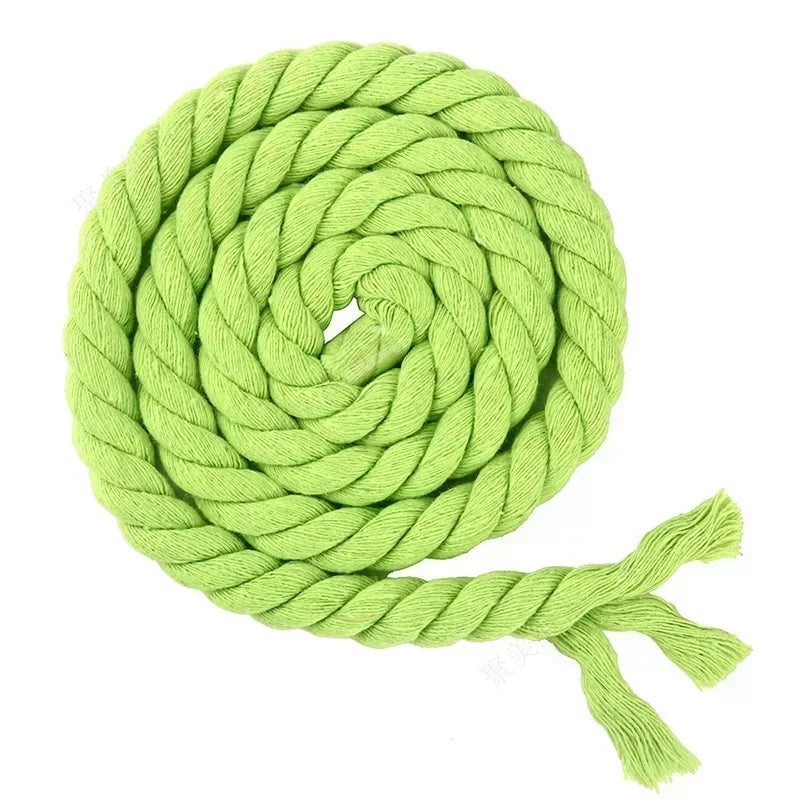 Robuste 3-fach gedrehte Baumwollschnur für DIY und Nähprojekte