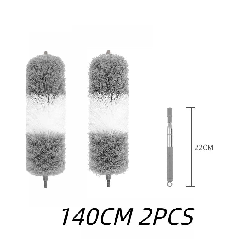 Mikrofaser Staubwedel Ausziehbar für Auto Möbel Reinigung Lücke