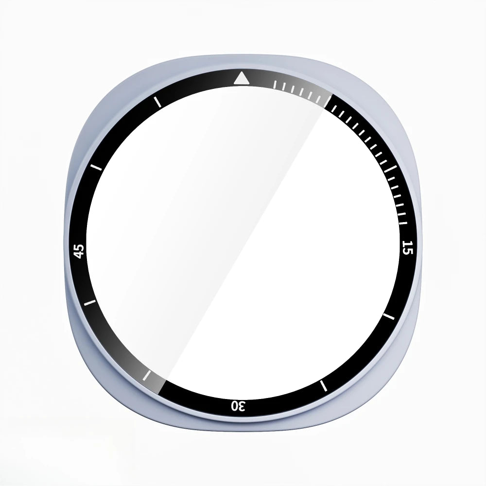 Schutzcover aus gehärtetem Glas mit PC-Rahmen für Smartwatches 40/44mm