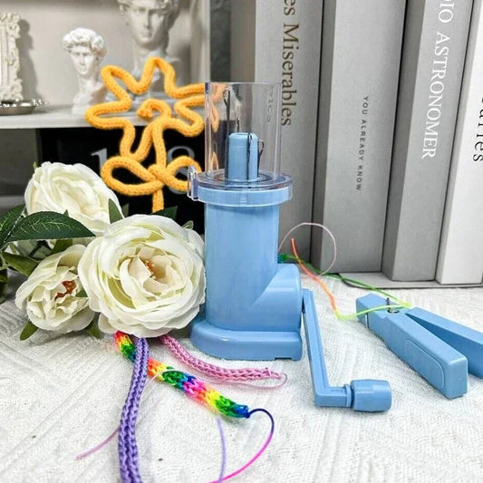 DIY Handkurbel Seil Flechten Maschine Manuelles Schnur Weben Werkzeug