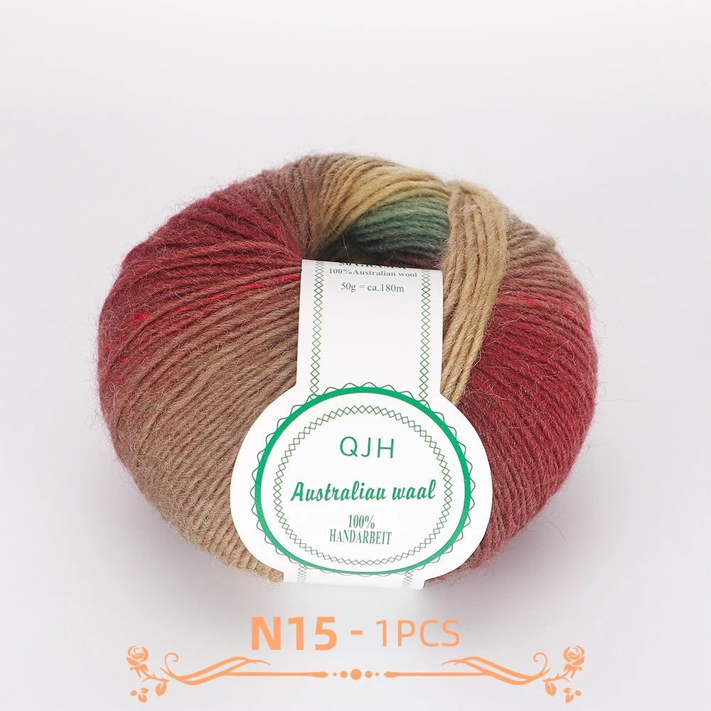 50g Kaschmir Wolle Kammgarn für Häkeln Stricken Umweltfreundlich