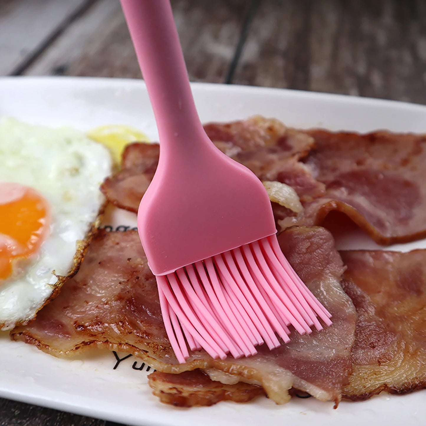 4er Silikonpinsel Set für Backen, Grillen, Kochen – Hitzebeständig - Vielseitig