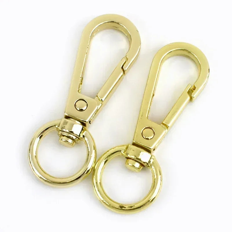 13x50mm Metall Karabiner Clips Schnallen Schlüsselringe 5 10 20 Stück