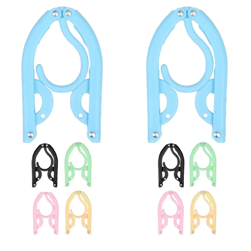 Faltbare Reise-Kleiderbügel 5 oder 10 Stück Platzsparend - Tragbar