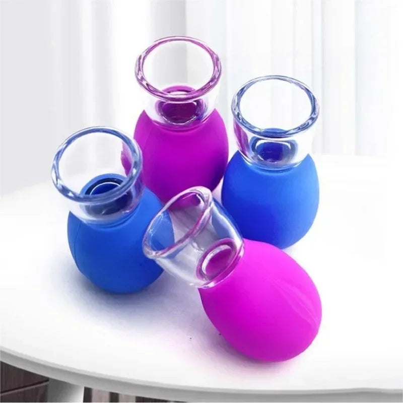 Silikon Schröpfen Massage Tasse - Vakuum Effekt für Gesicht - Körper