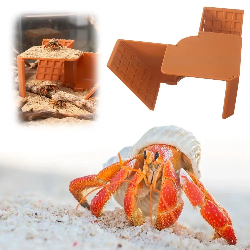 Eck-Tunnel für Einsiedlerkrebse und Aquarienbewohner als Versteck