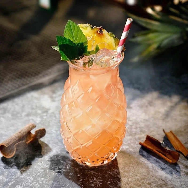 Tropisches Flair: 480ml Ananas-Cocktailglas aus klarem, robustem Glas