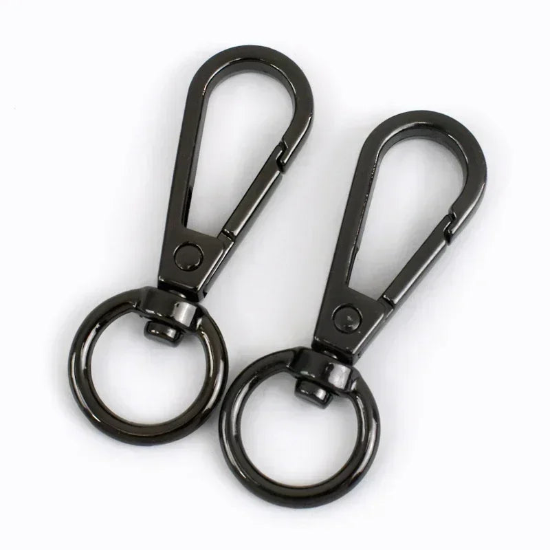 13x50mm Metall Karabiner Clips Schnallen Schlüsselringe 5 10 20 Stück