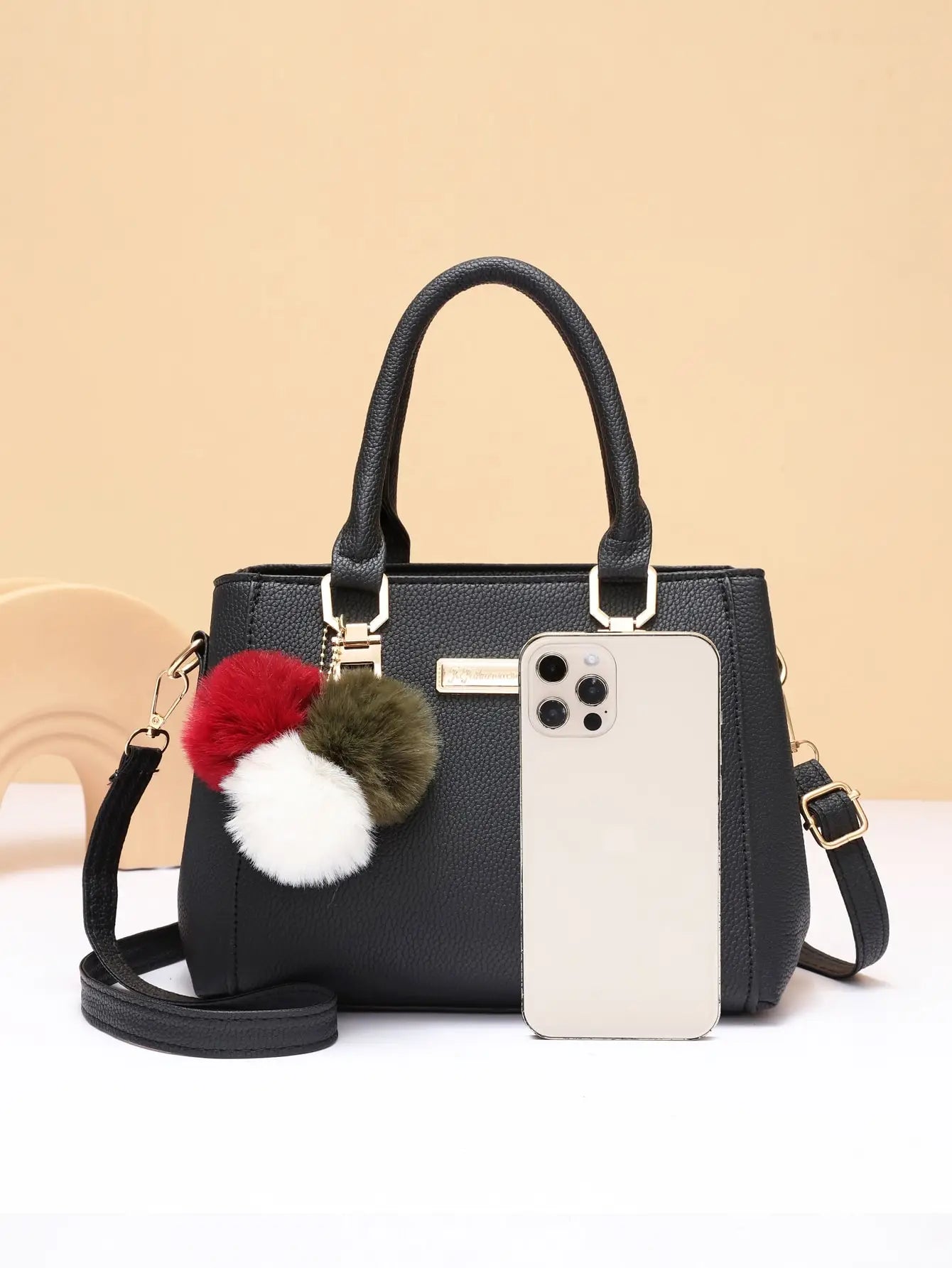 Elegante Vintage PU Leder Damen Handtasche – Schulter, Tote - Messenger Bag