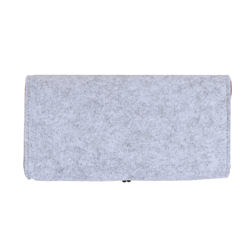 Schutzhülle aus Filz für mobile Geräte mit Fächerfach