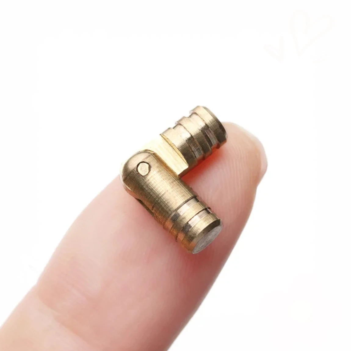 Verdeckte Mini-Möbelschaniere aus Kupfer für präzise Holzarbeiten