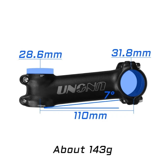 Ultraleichter MTB Fahrradvorbau Aluminium 31 8 mm Verschiedene Längen
