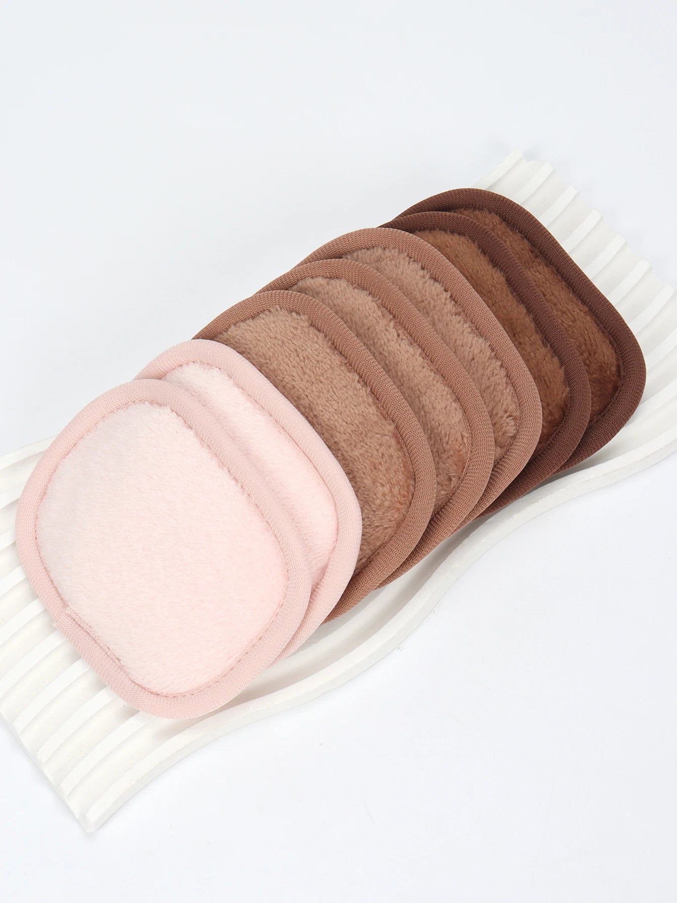 Wiederverwendbare Make up Entferner Tücher mit Farbverlauf 7 Stück