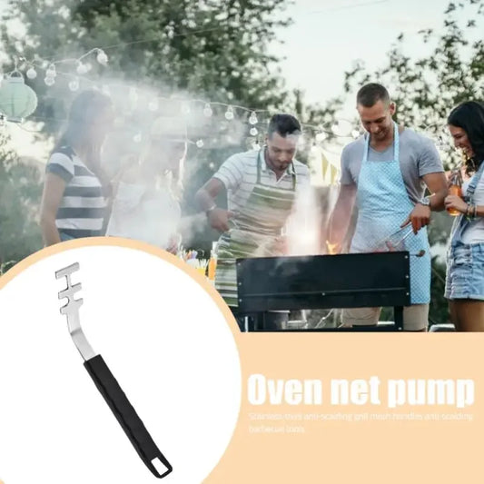 Anti-Verbrühungs Grillheber aus Edelstahl und hitzebeständigem PP
