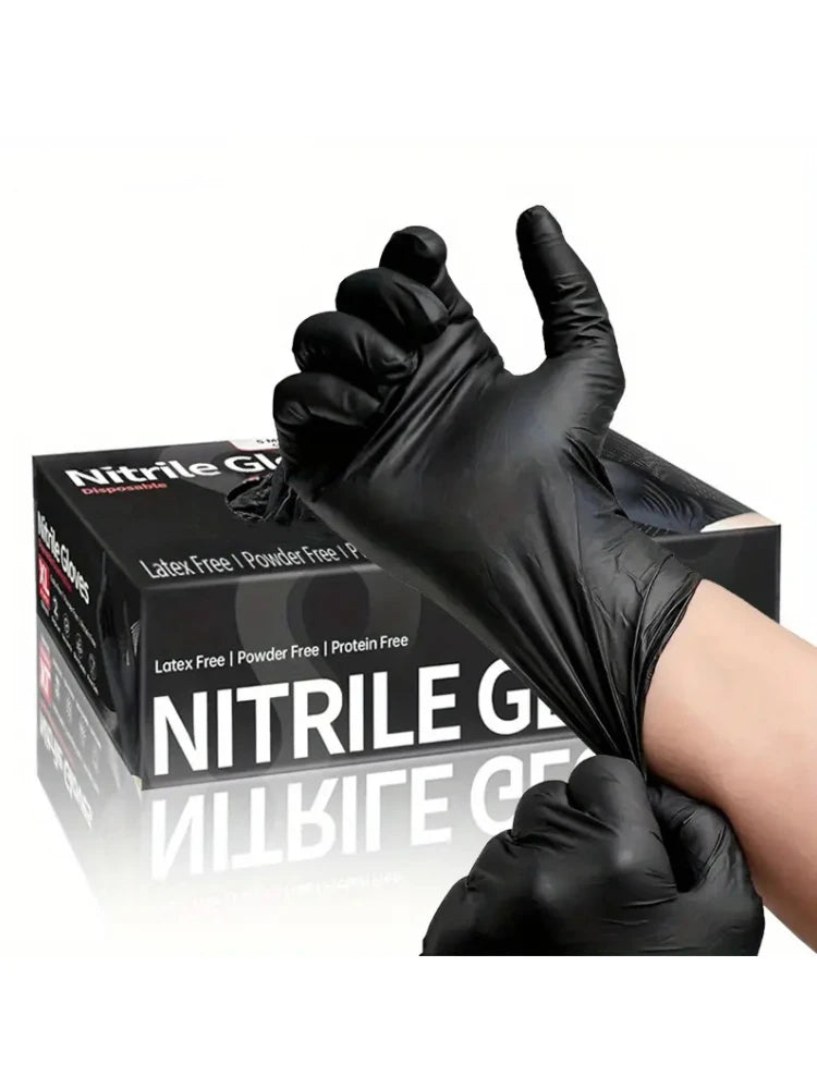 100/50/20PCS Nitrilhandschuhe für Haushalt und Mechanik