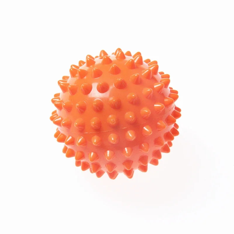 7 cm PVC Massage Ball mit harten Spikes für Muskelentspannung Fußpflege