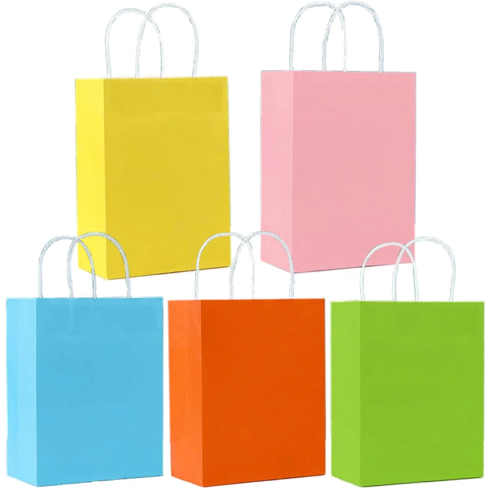 Vielseitige Geschenktaschen aus Kraftpapier für Ihre Feier