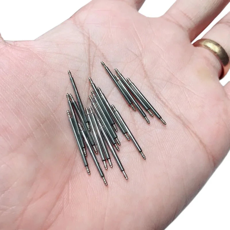 20er Set 1,3-1,8 mm Edelstahl Uhrenstifte Gerade Federstege 10-27 mm-Yabubest - Home & More