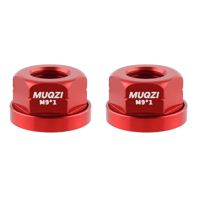 Fahrrad Radnaben Achsmuttern M9 M10 für Mountainbike Faltrad - Sicherer Halt