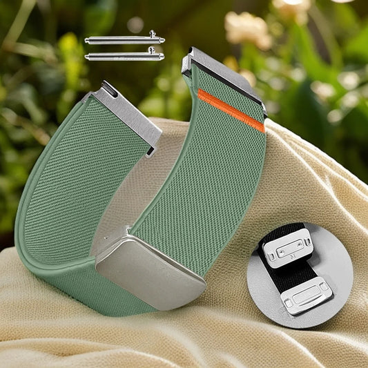 Magnetisches Nylon Uhrenarmband für Garmin Venu 3 18 20 22 mm-Yabubest - Home & More