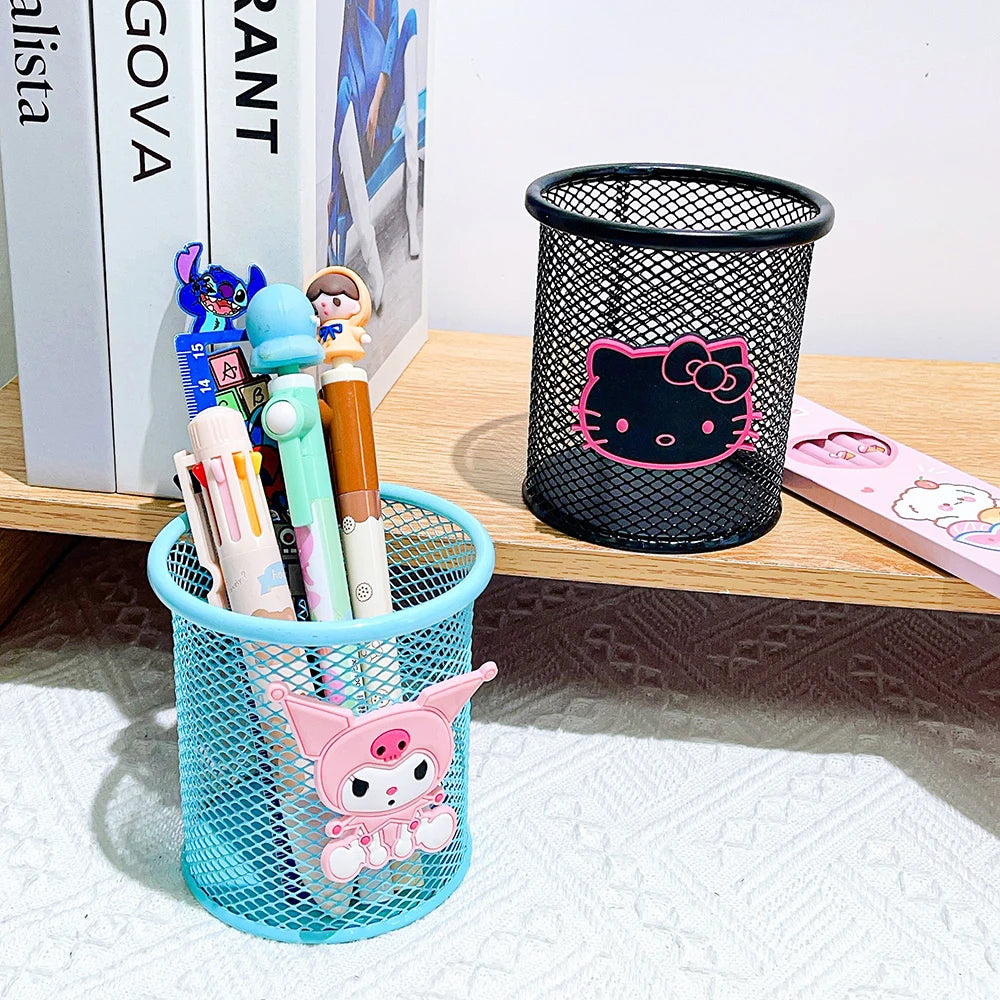Metall Stifthalter als praktisches Schüler-Desktop-Organizer Zubehör