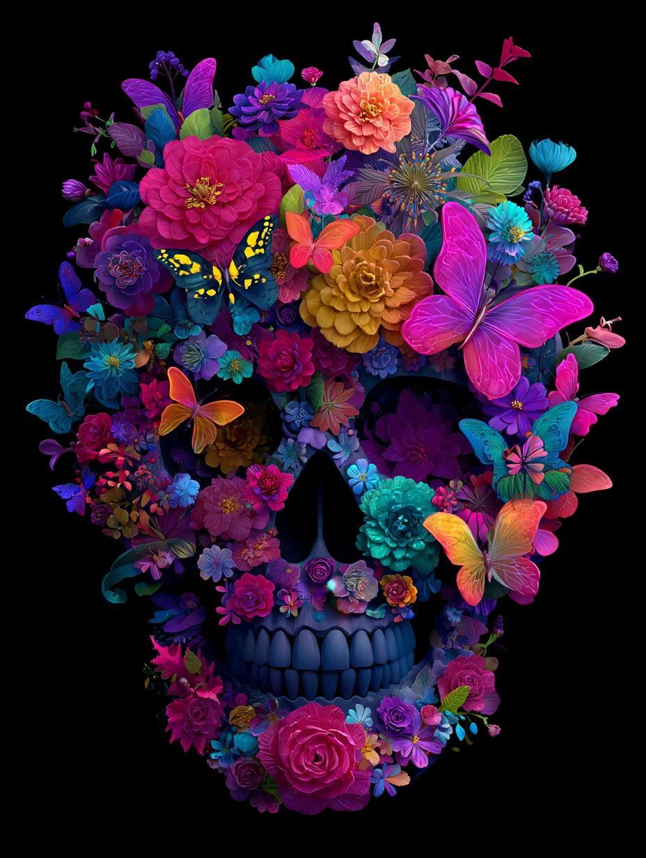 Halloween Malen nach Zahlen Set für Erwachsene Leinwand Wandkunst DIY