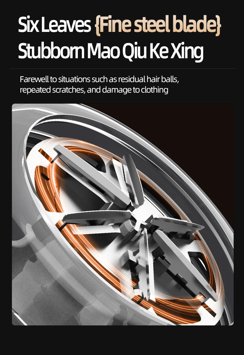 Tragbarer elektrischer Flusenentferner mit USB Akku und Hochgeschwindigkeitsmotor