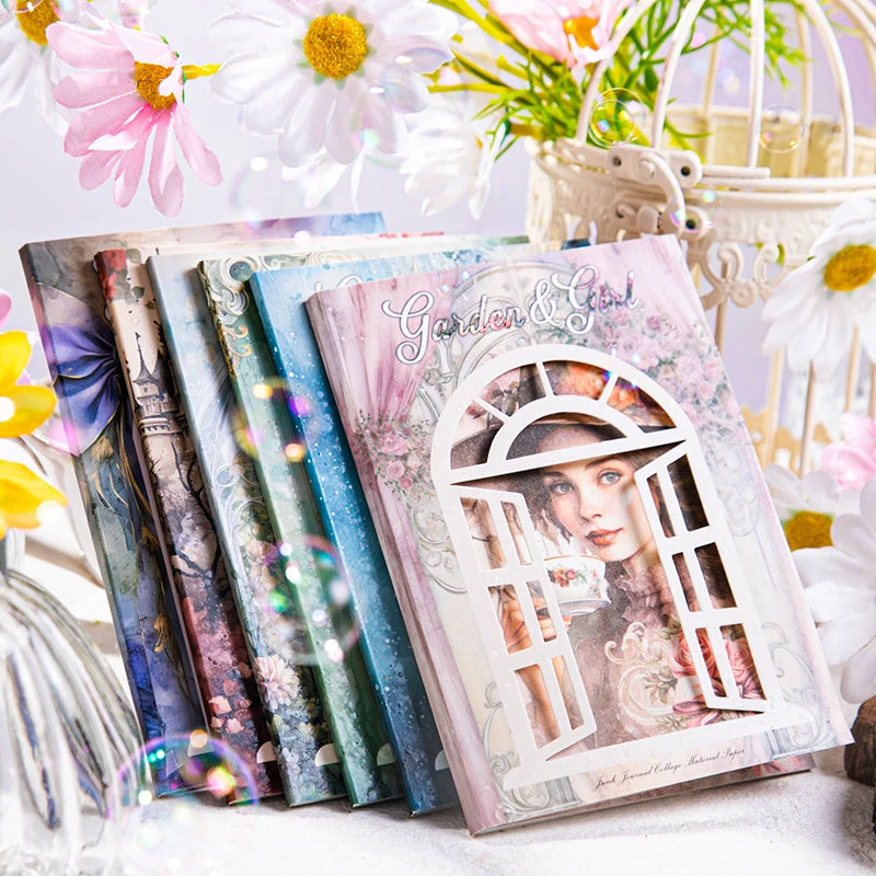 30-teiliges Scrapbooking Papier-Set mit 6 Designs für kreative DIY-Projekte