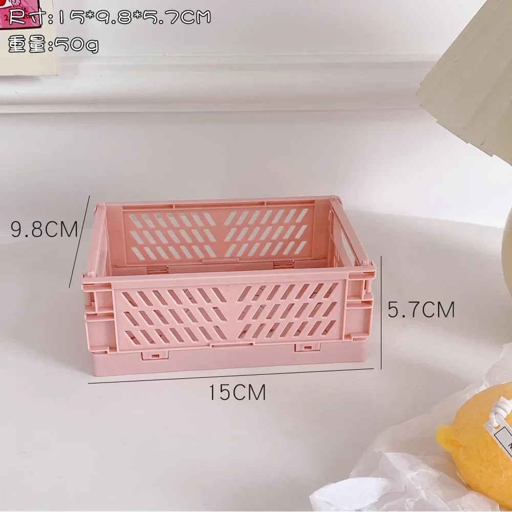 Faltbare Aufbewahrungsbox aus Kunststoff für Ordnung und Organisation