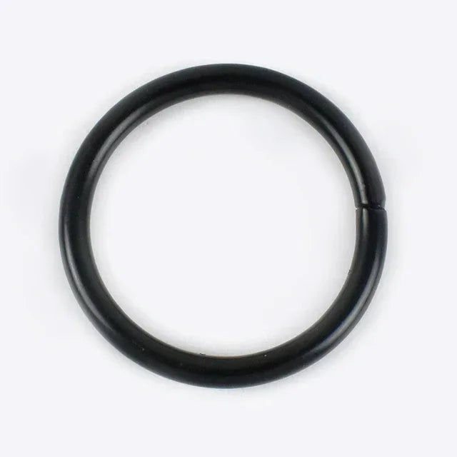 5/10 Stück Metall O-Ring Schnallen 12-50 mm für Taschen Gürtel DIY