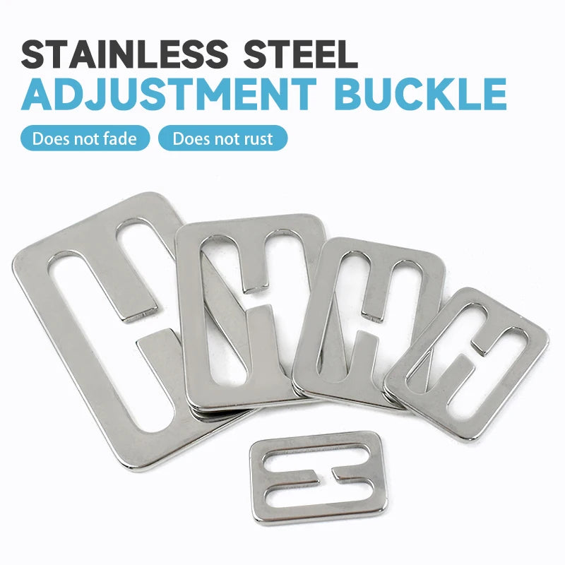 Edelstahl G-Haken Schnallen Metallring für Taschen Riemen Verschlüsse
