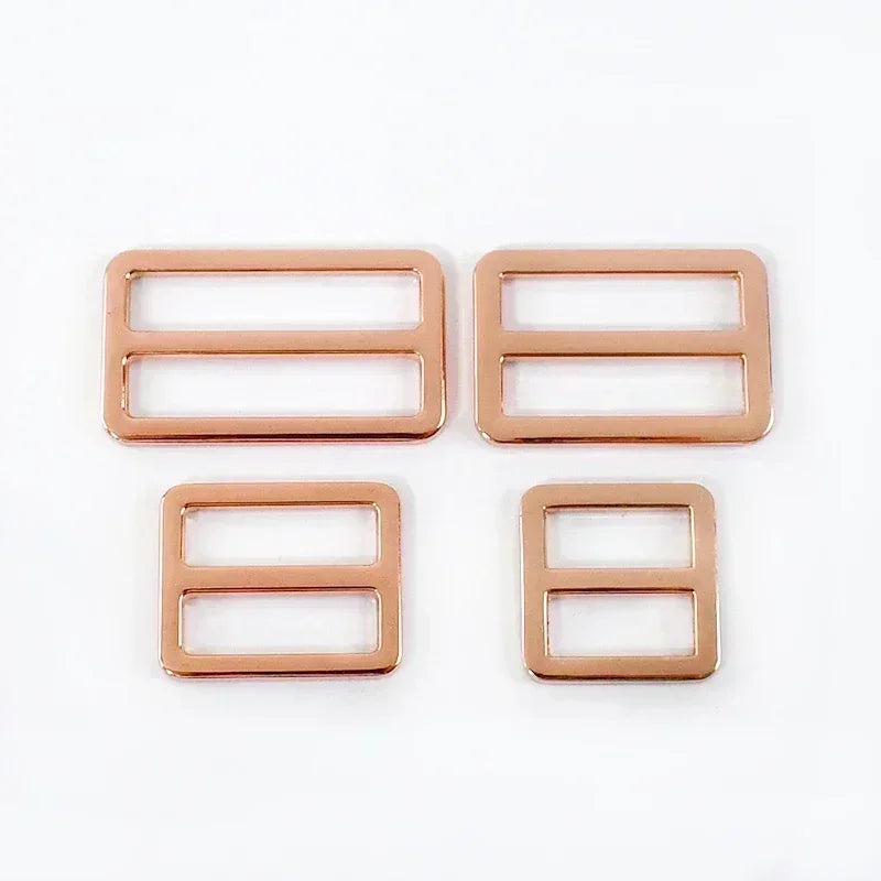 Metallschnallen 20-50 mm Set 5 oder 10 Stück Tri Glide Ring Gurtband Verschluss