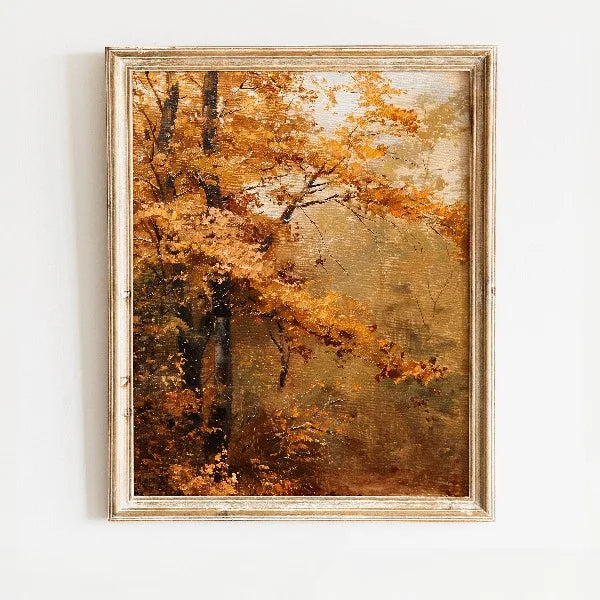 Stilvolles Leinwandbild Herbstliche Natur für Ihr Zuhause