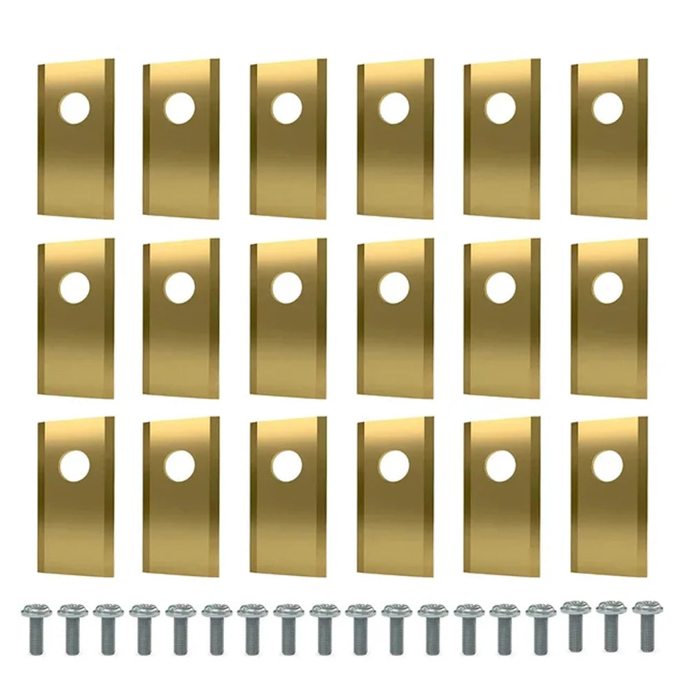 Edelstahl Ersatzklingen für Rasenroboter Schneidmesser Set für akkuraten Schnitt