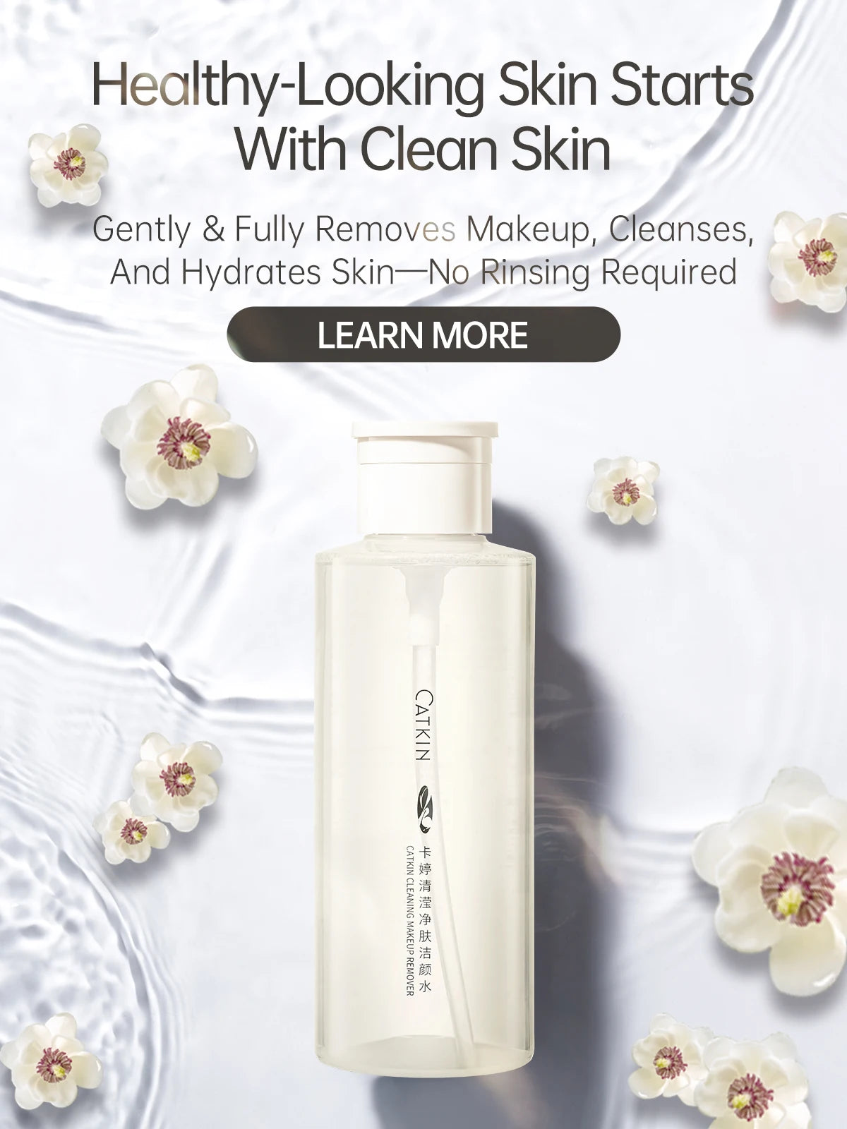 Sanftes Makeup Entferner Reinigungswasser 500ml