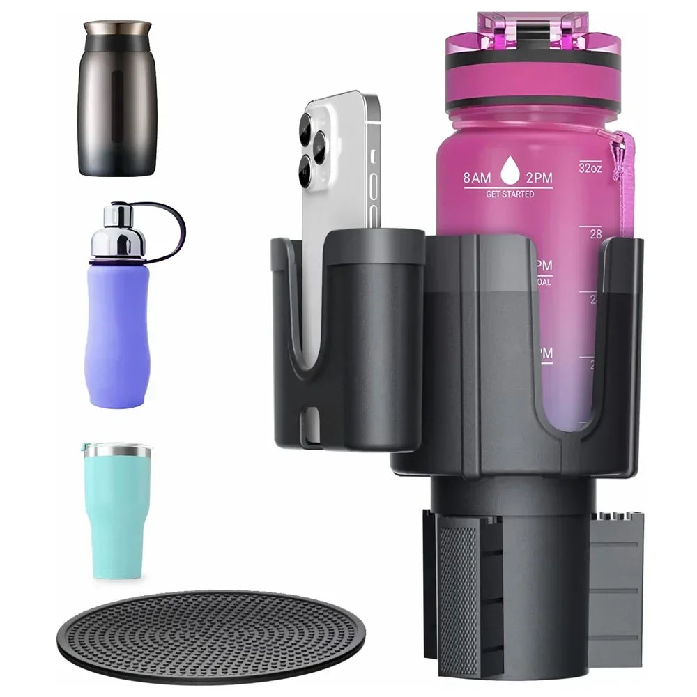 Großer verstellbarer Getränkehalter für das Auto