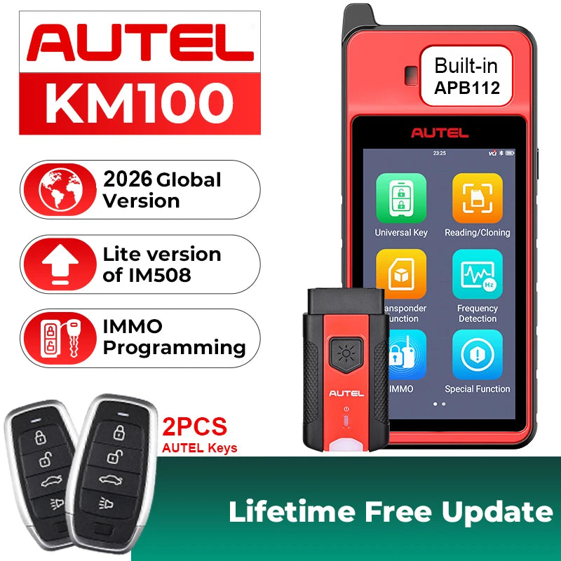 Autel MaxiIM KM100 Schlüsselprogrammierer für Schlüssel und IMMO-Systeme