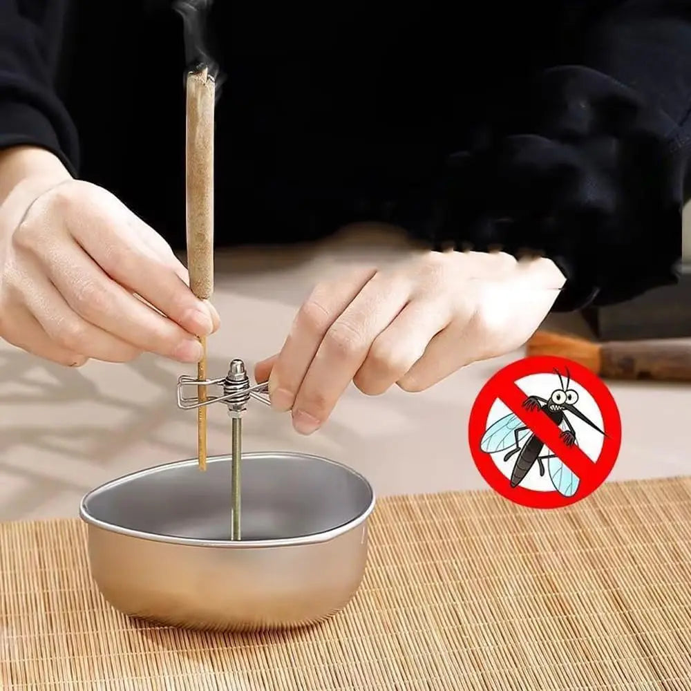 Magnetischer Mückenspulenhalter Edelstahl für Zuhause Camping Aromatherapie
