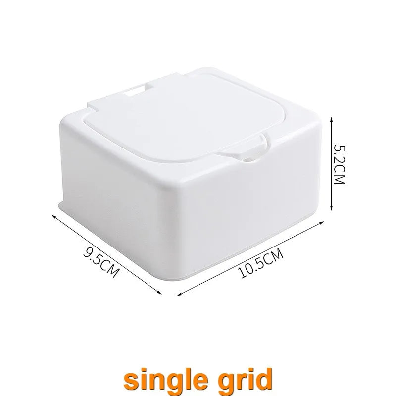 Mini Desktop Aufbewahrungsbox mit Pop-Up Deckel für Kleinigkeiten
