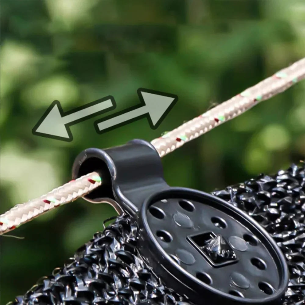 Schattenstoff Clips Klemmen 10-200 Stk. für Netz Sonnenschutz Gewächshaus