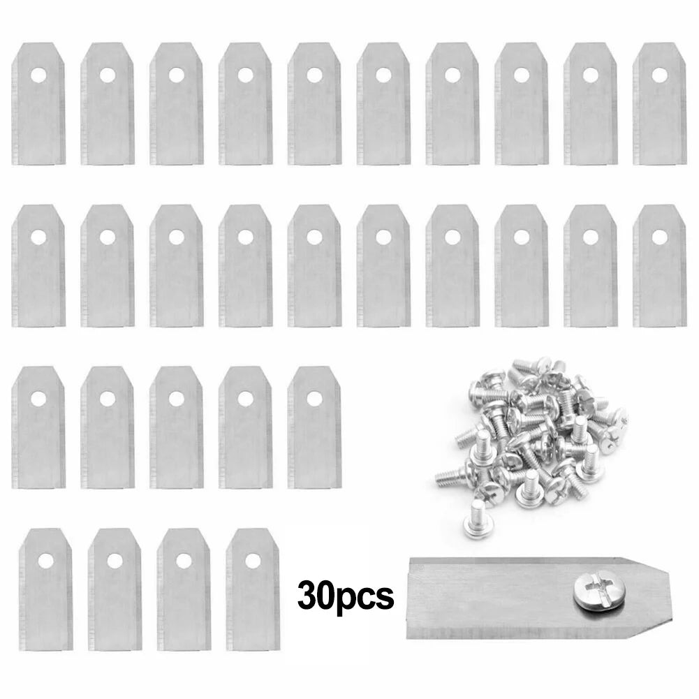 Rasenmäher Ersatzklingen Set 9/18/30 Stück für Robotic Trimmer Garten